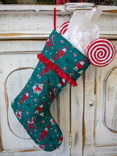 Ruffled Stocking - Elves